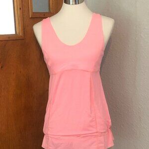 'Lululemon' Bright Pink Athletic Top - Size 8